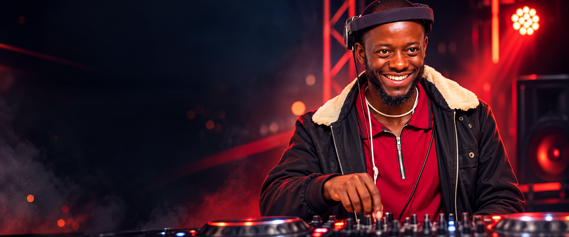 DJ Adonis en Prestation à Likasi